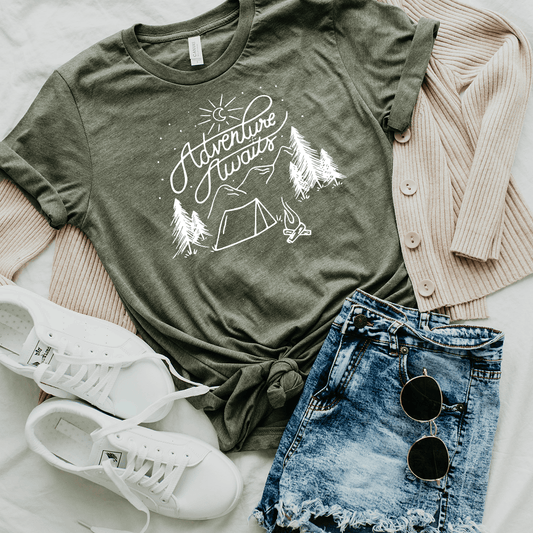 Adventure Awaits Unisex Tee