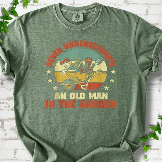 An Old Man In The Garden T-Shirt
