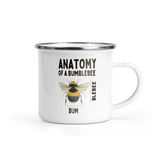 Anatomy of A Bumblebee - Camping Mug