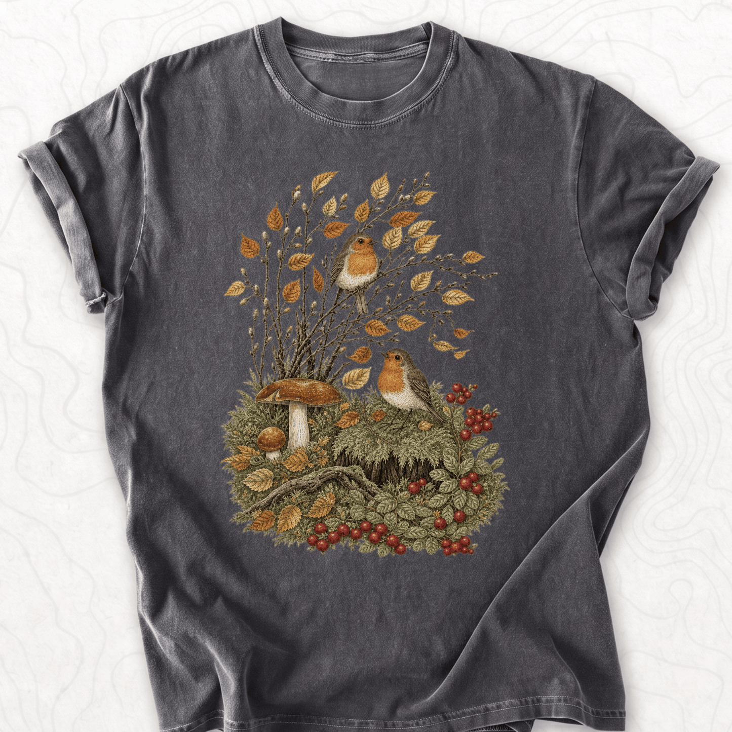 Autumn Robins T-shirt
