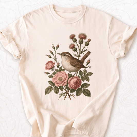 Floral Bird T-shirt