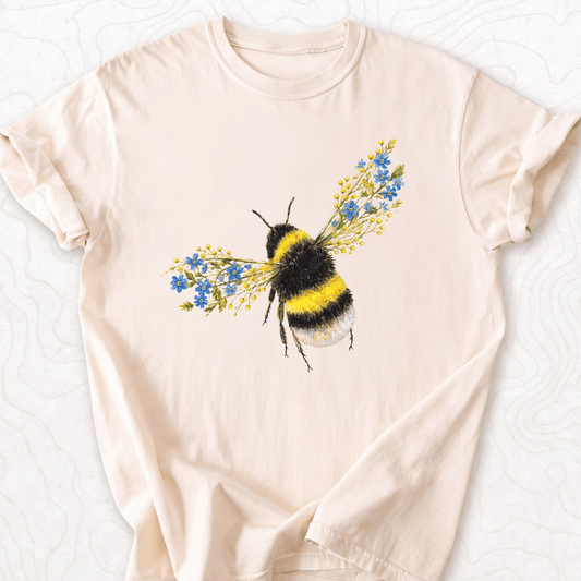 Floral Bumblebee T-shirt