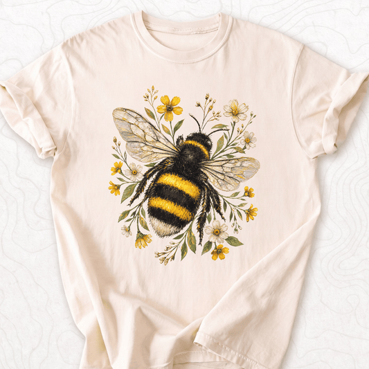 Floral Bumblebee T-shirt