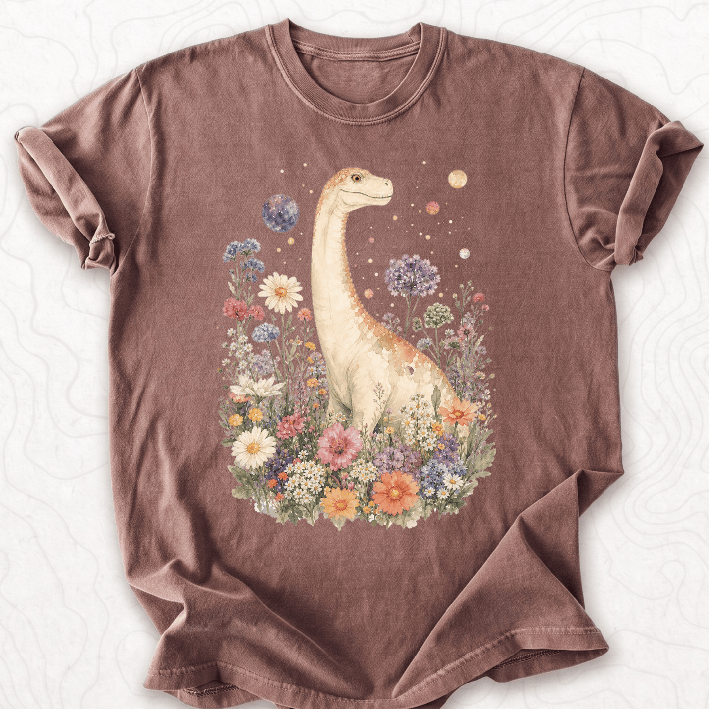 Floral Dinosaur T-shirt