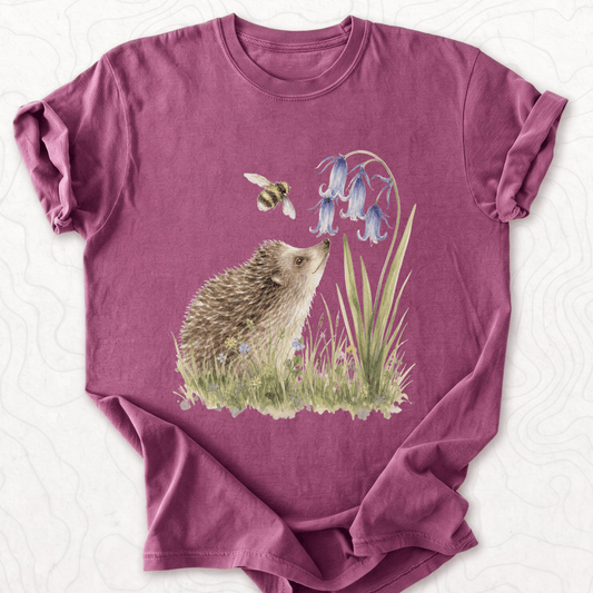 Hedgehog And Bee T-shirt