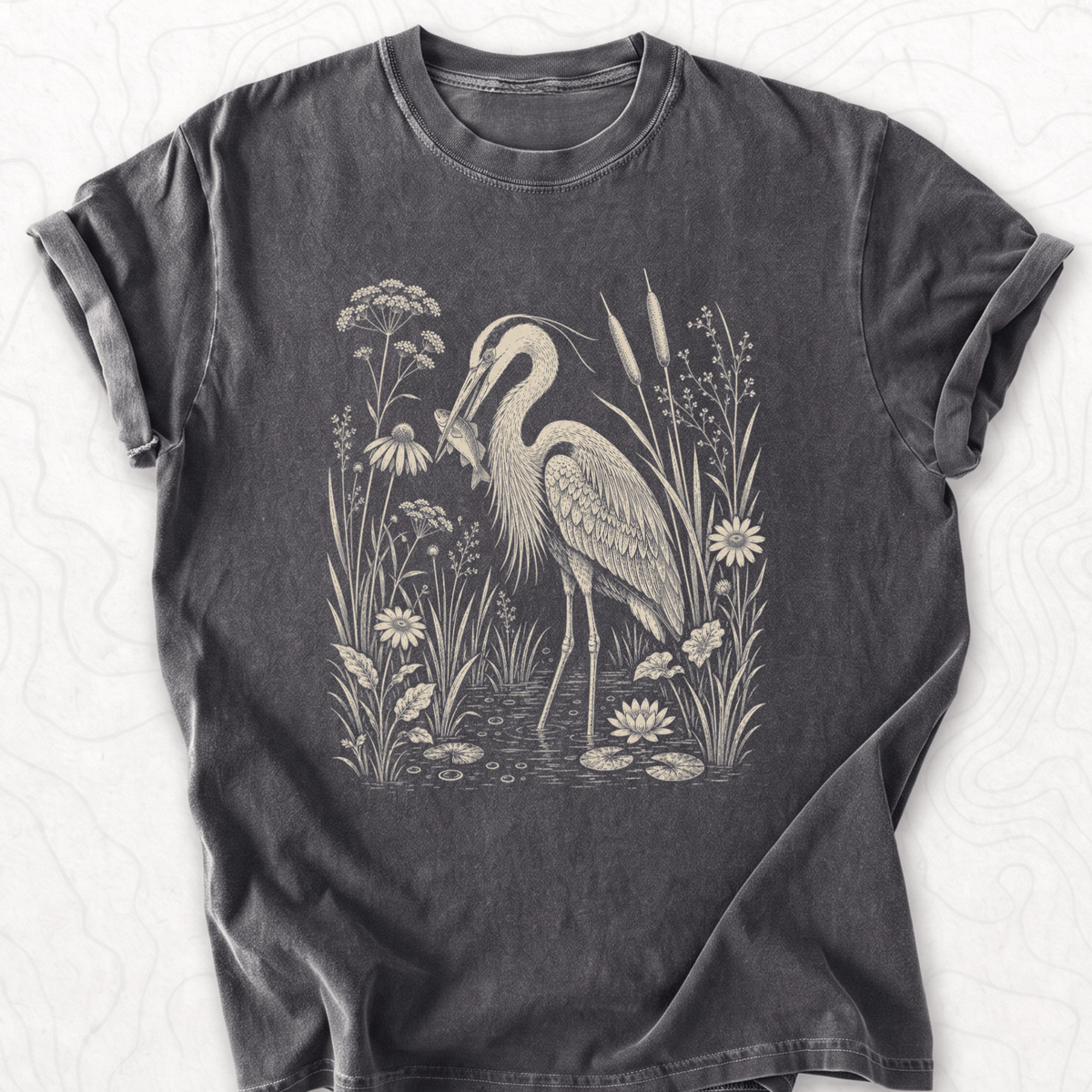 Heron Floral T-shirt