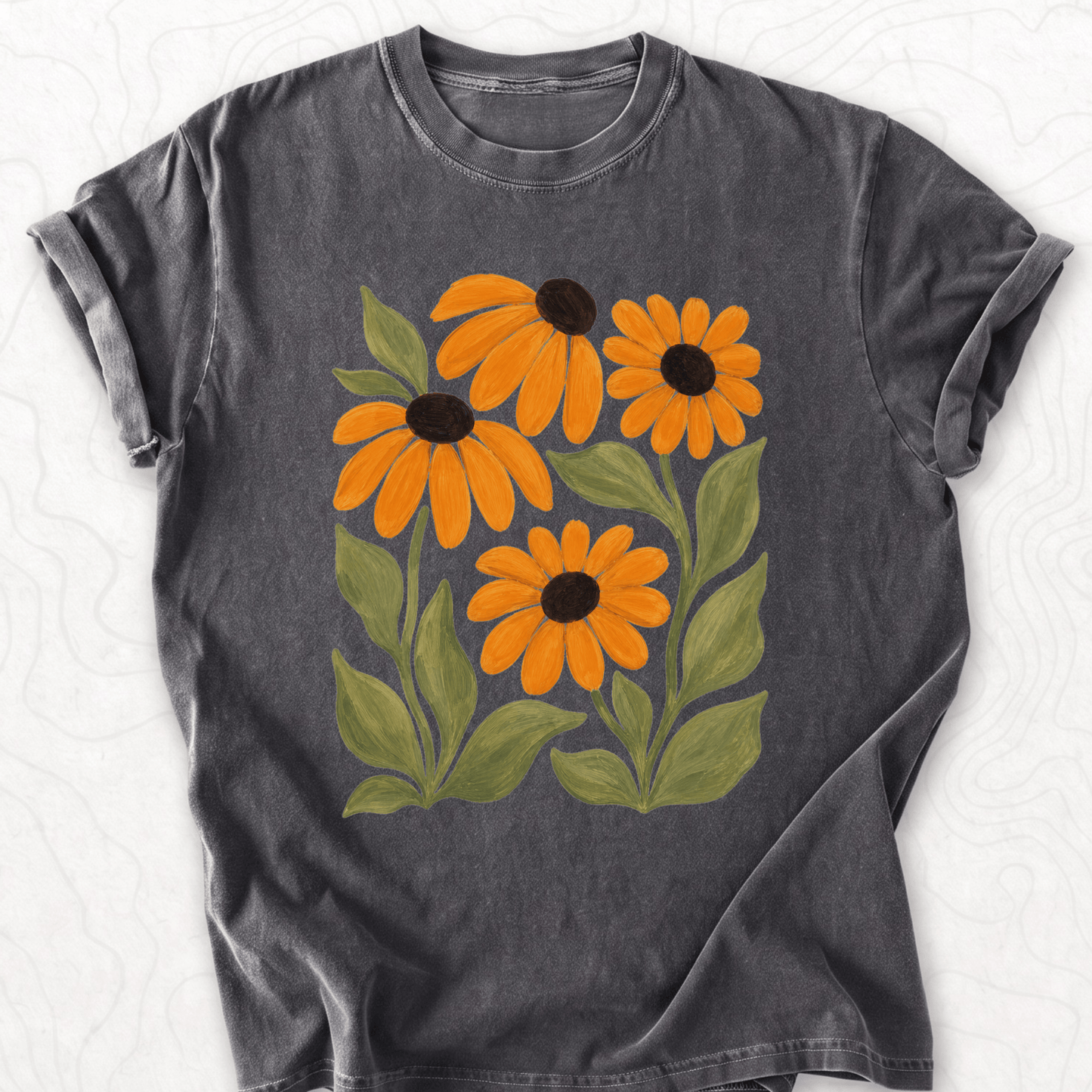 Orange Daisies T-shirt