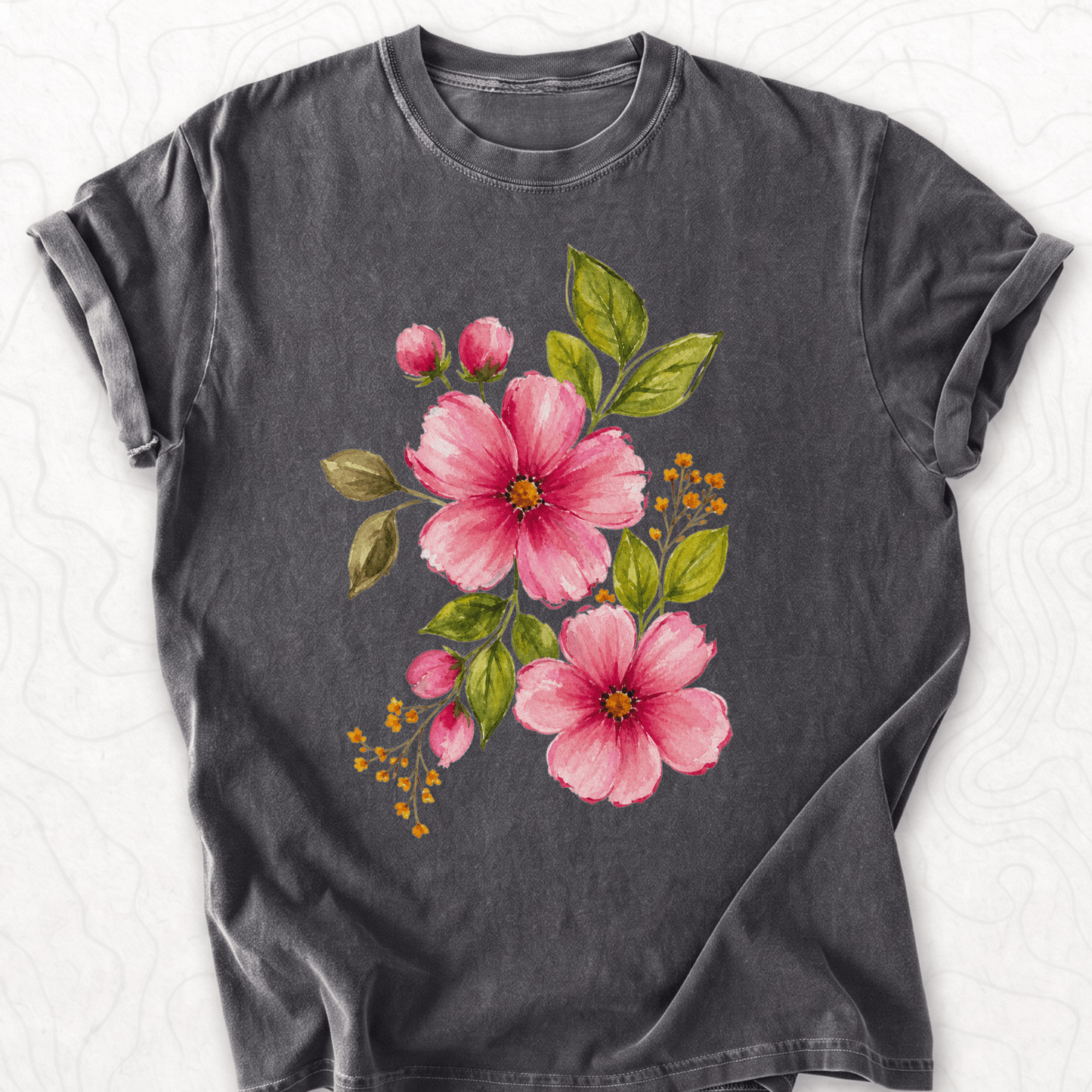 Pink Floral T-shirt
