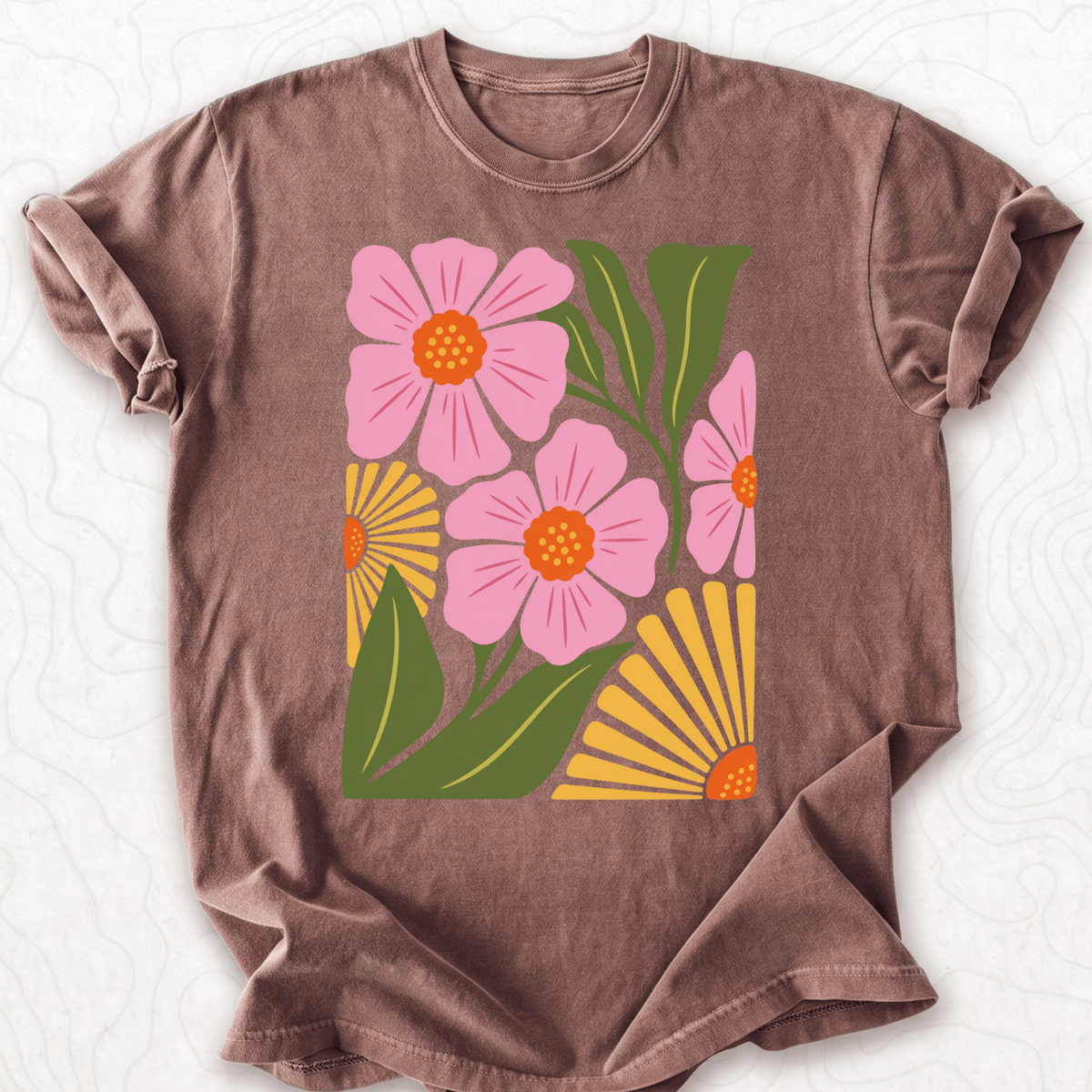 Pink Floral T-shirt