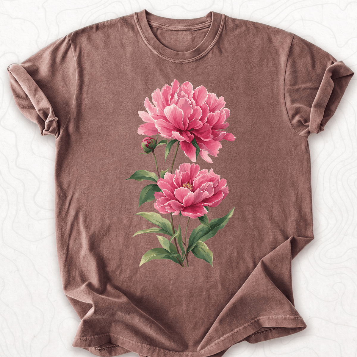 Pink Peonies T-shirt