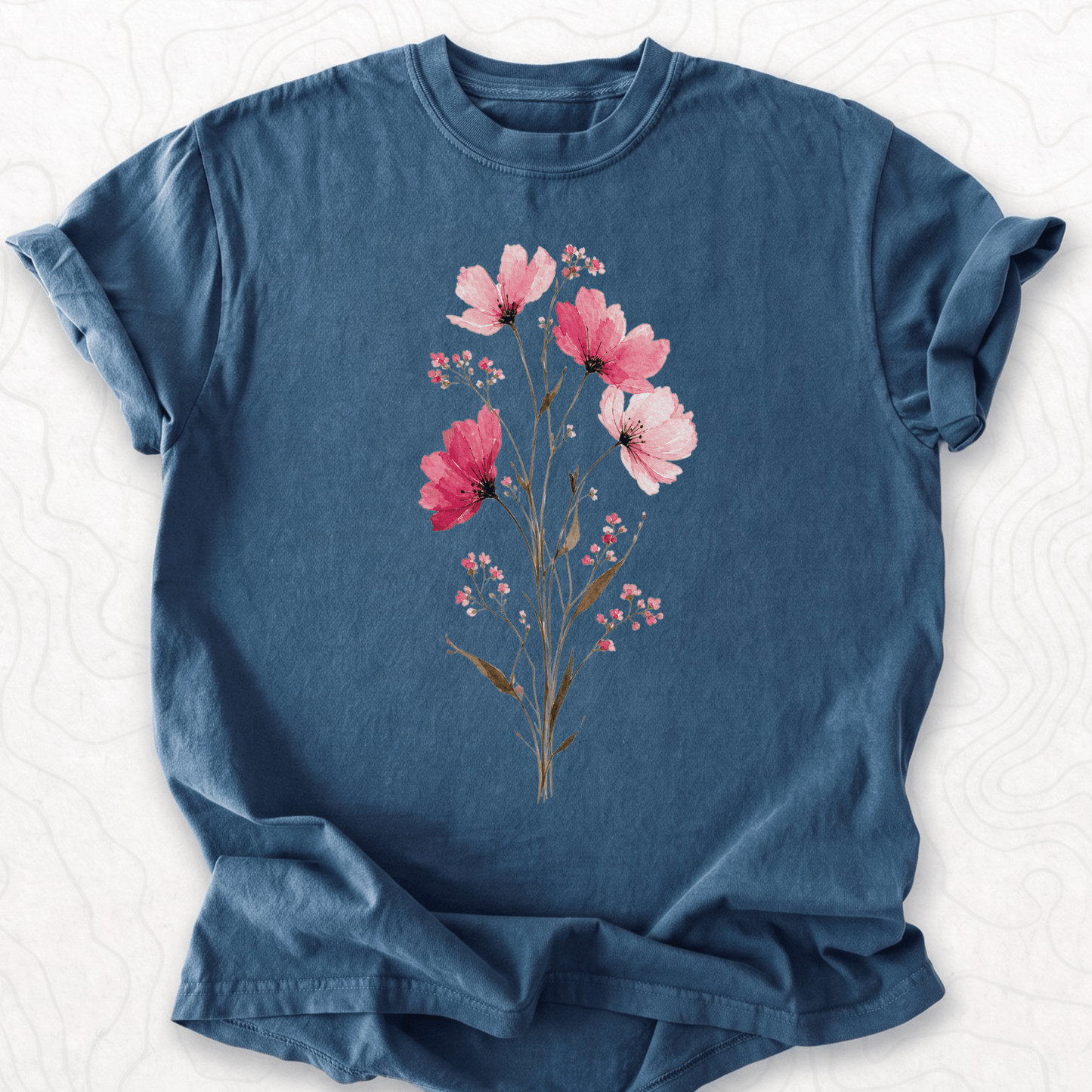 Pink Wildflowers T-shirt