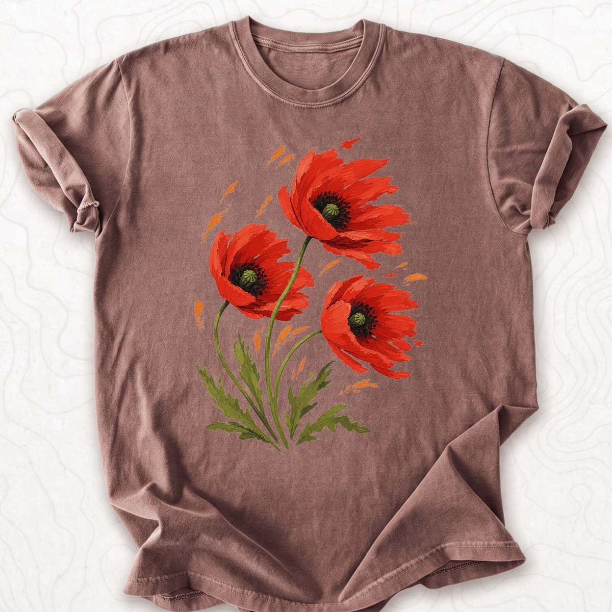 Red Poppies T-shirt