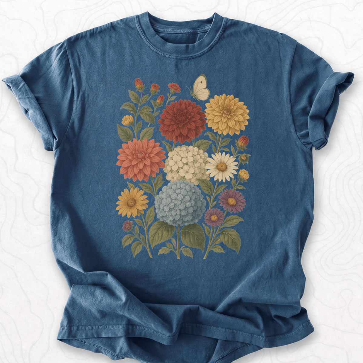 Vintage Floral Bouquet T-shirt