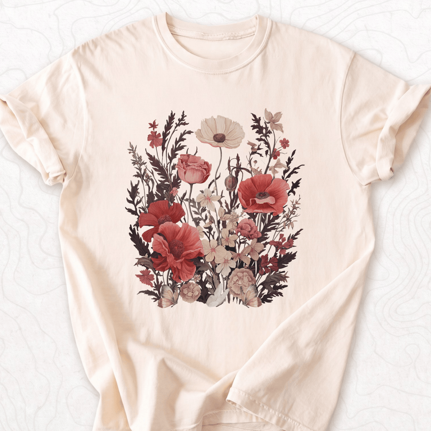 Vintage Wildflowers T-shirt