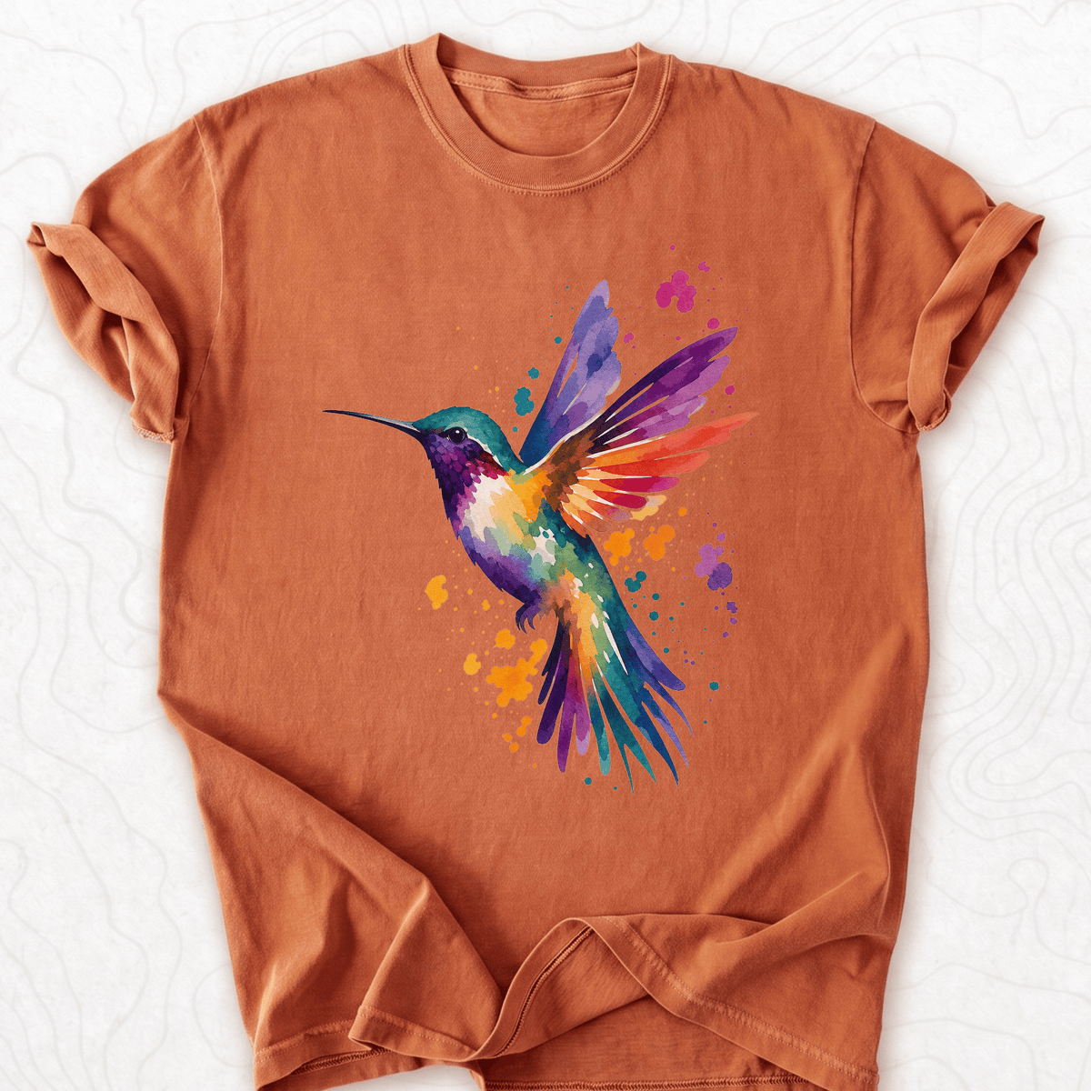 Watercolor Hummingbird T-shirt