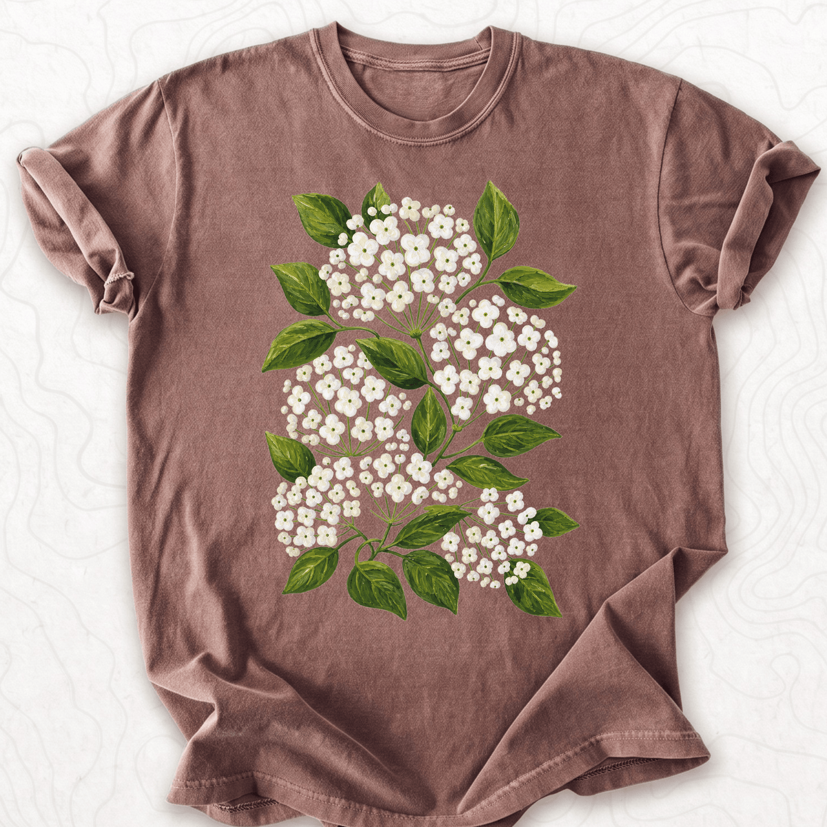 White Floral T-shirt
