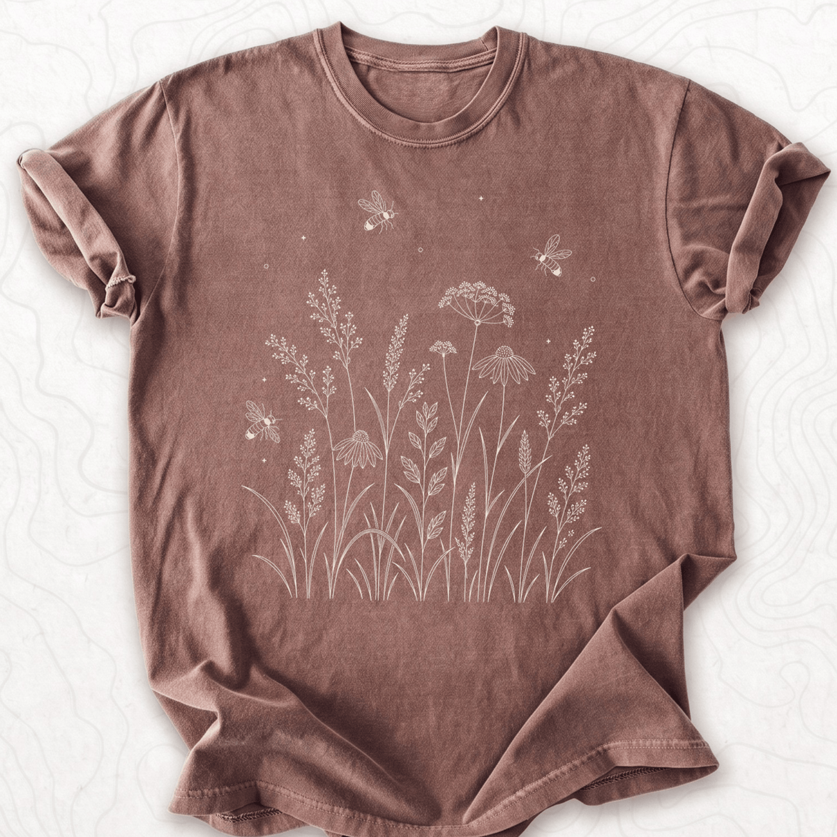 Wildflower Bees T-shirt