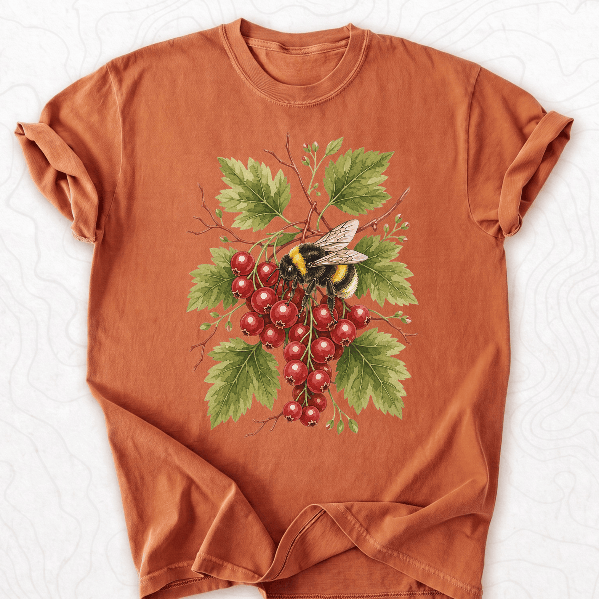 Bumblebee Berries T-shirt