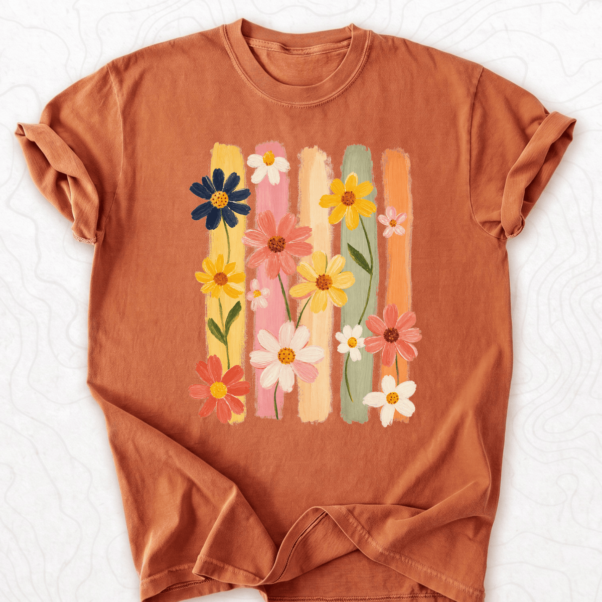 Wildflower Stripes T-shirt