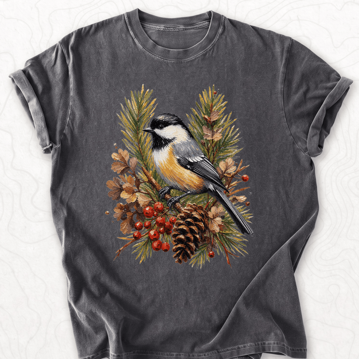 Winter Chickadee T-shirt
