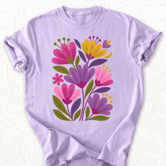 Colorful Floral Bouquet T-shirt