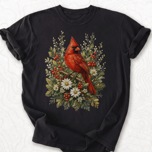 Cardinal Floral T-shirt