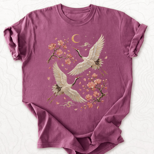 Cranes In Flight T-shirt