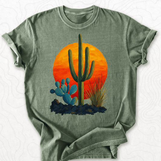 Desert Cactus Sunset T-shirt