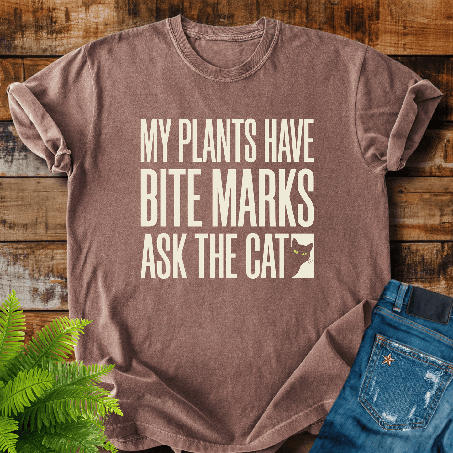Ask The Cat T-shirt