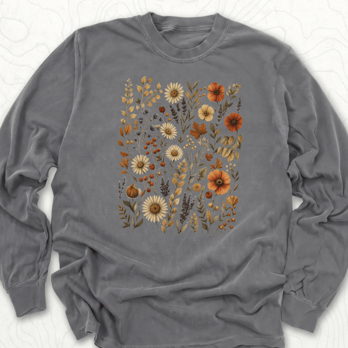 Autumn Wildflowers LS T-shirt
