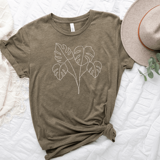 Big Monstera Unisex Tee