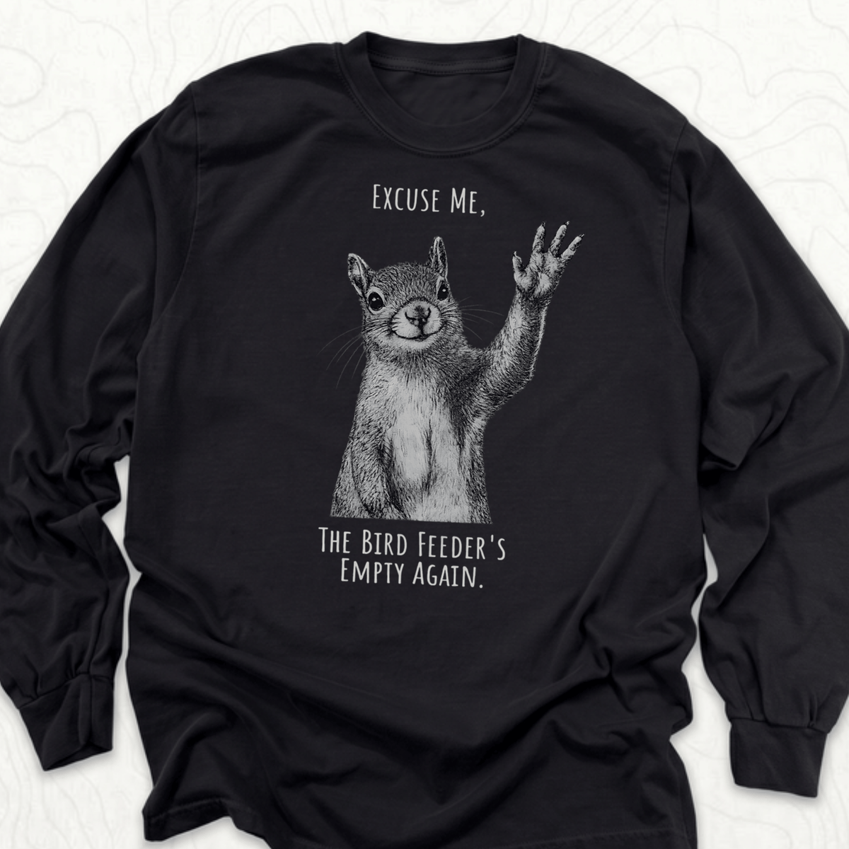 Bird Feeder Empty LS T-shirt