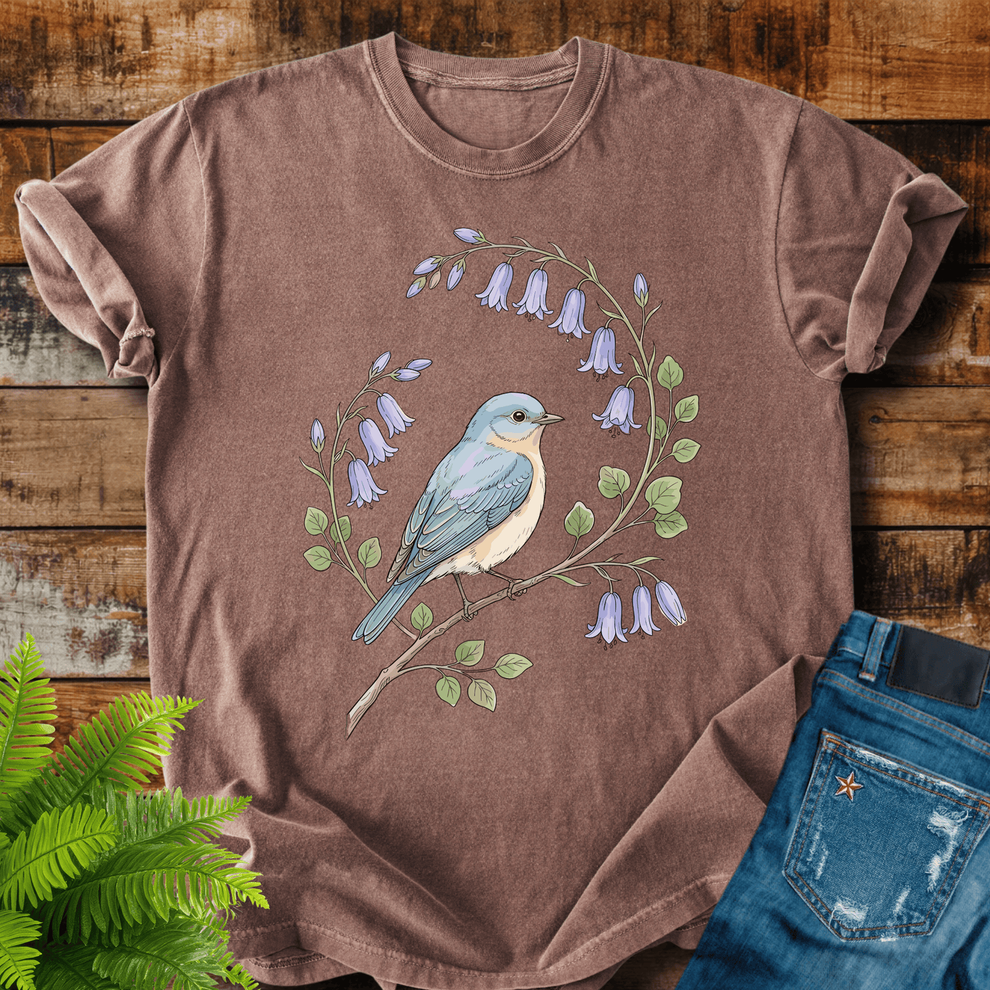 Bluebird Blossom T-shirt