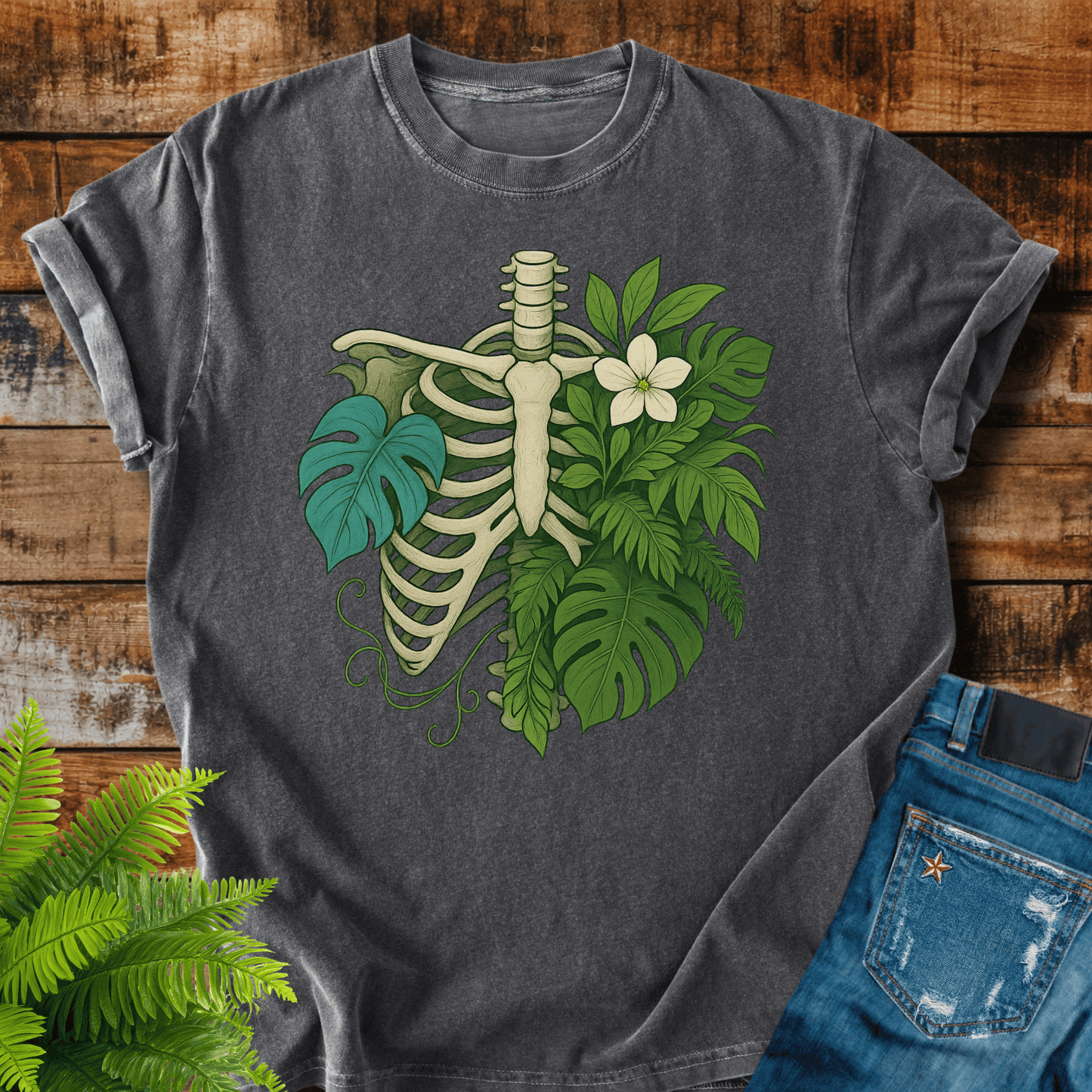 Botanical Ribcage T-shirt