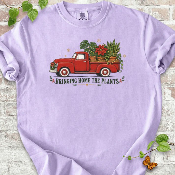 Bringing Home The Plants T-Shirt in Orchid – PlotlyGarden