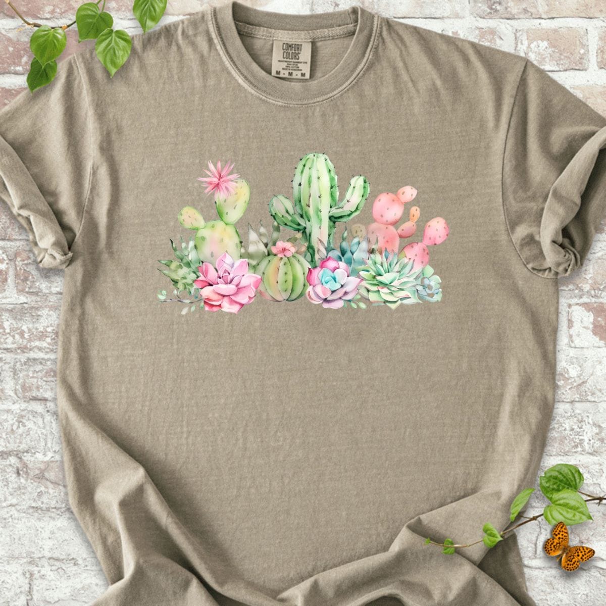 Cactus Art T-Shirt