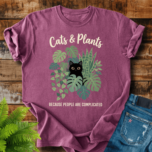 Cats And Plants T-shirt