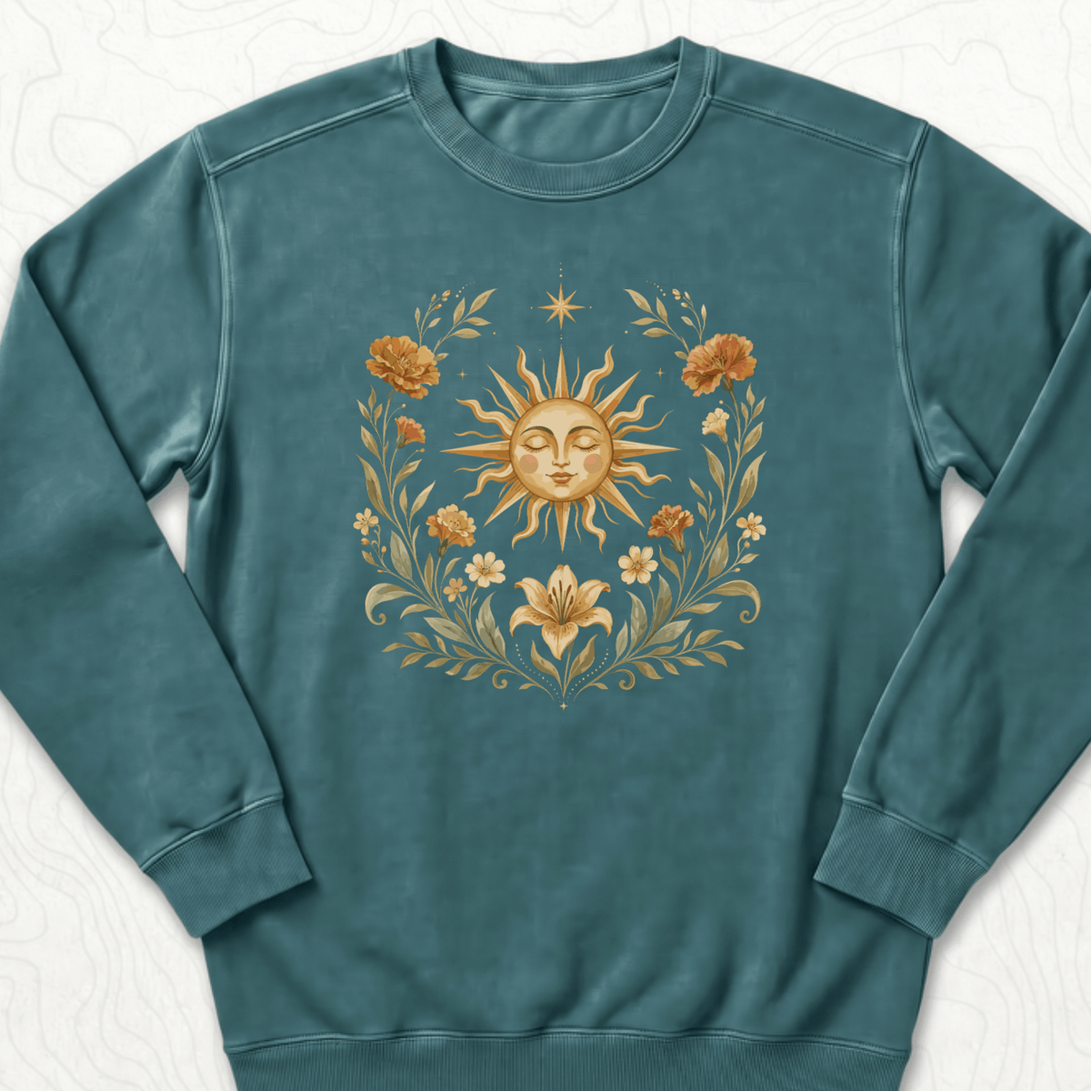 Celestial Sunflower Sweatshirt