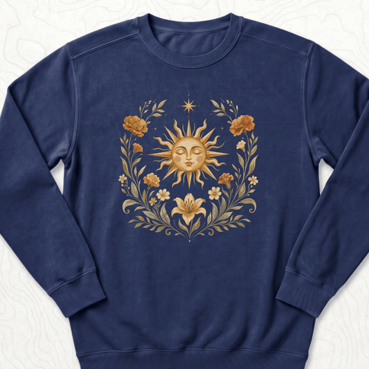 Celestial Sunflower Sweatshirt