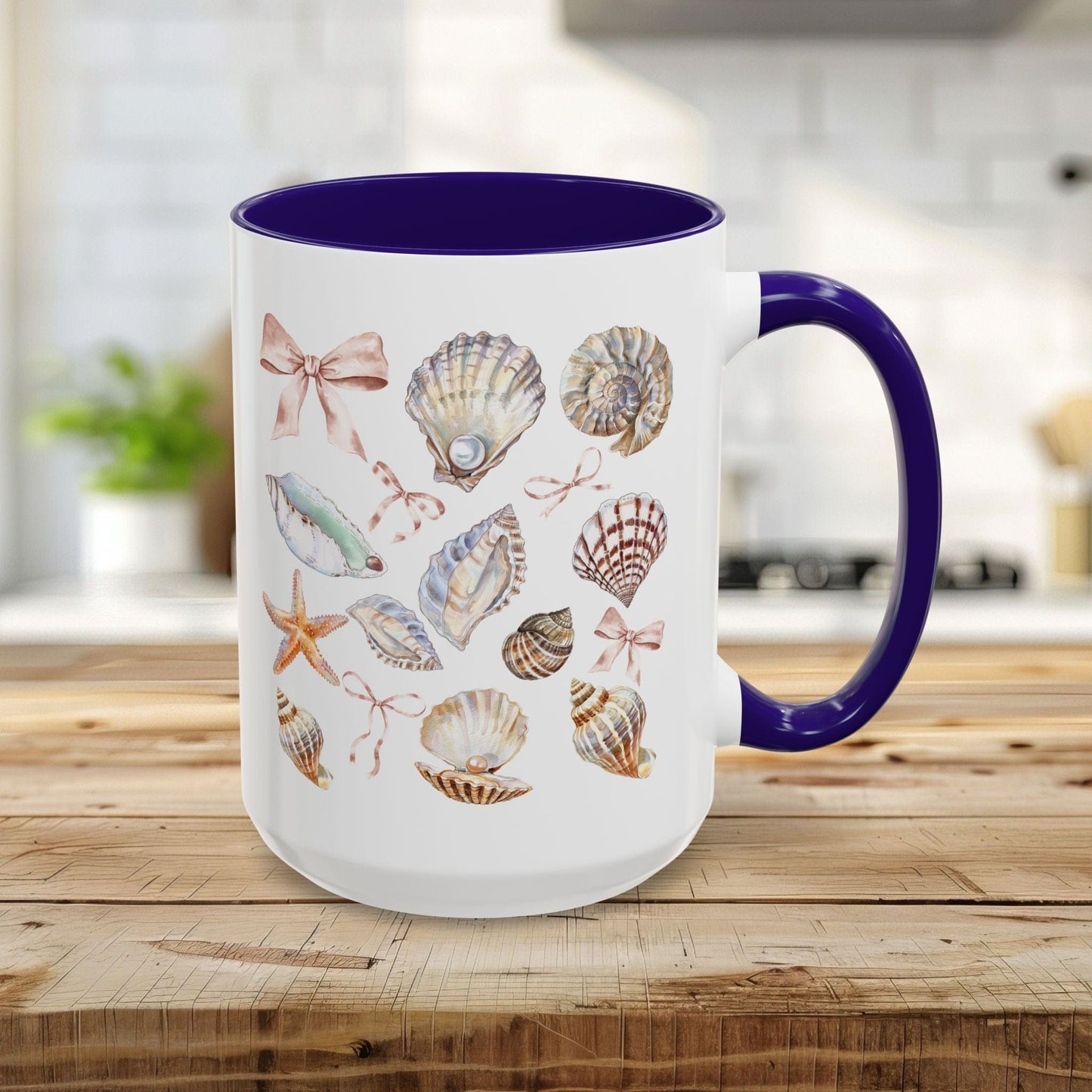 Coastal Beach Seashells Mug (11/15oz)