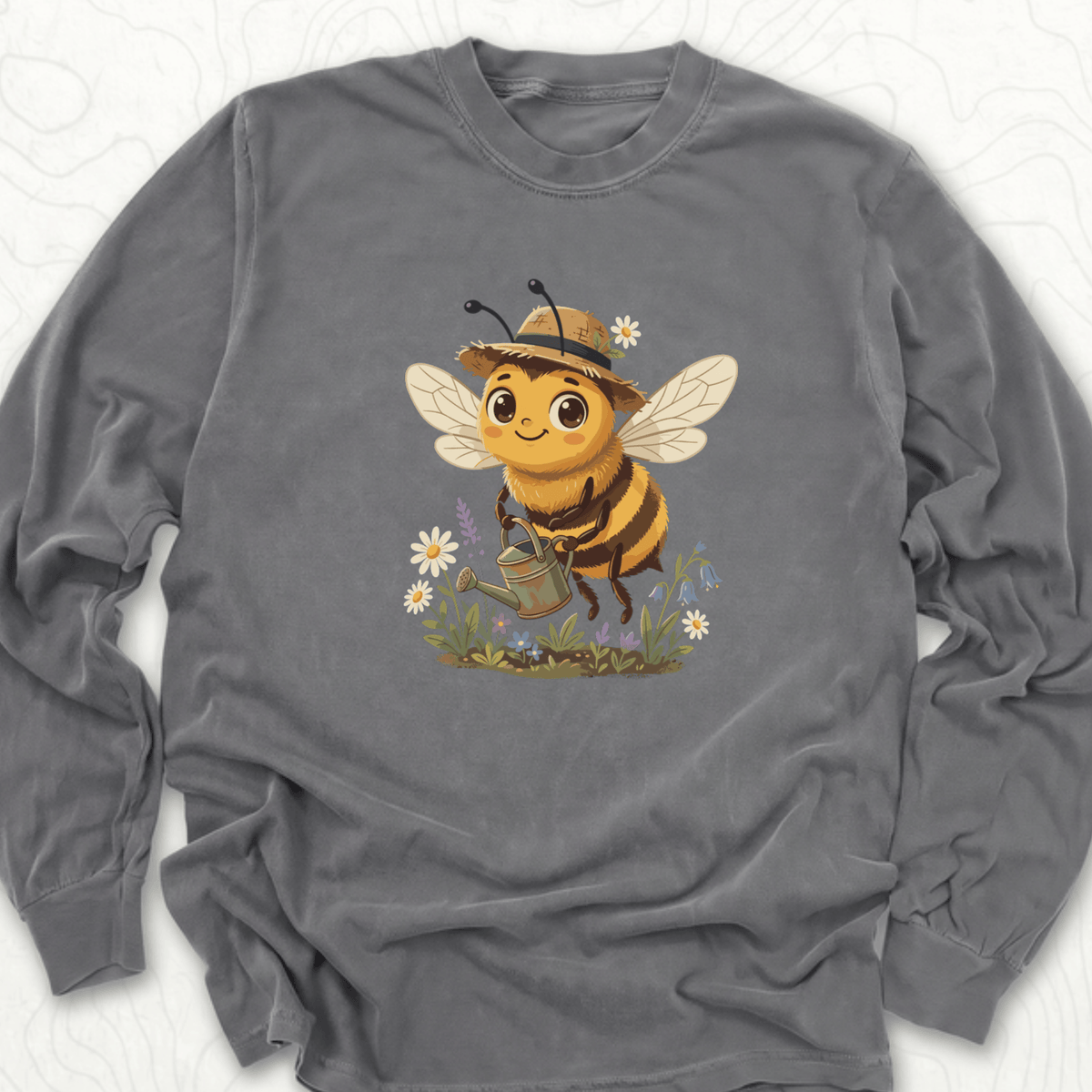 Cute Gardener Bee LS T-shirt