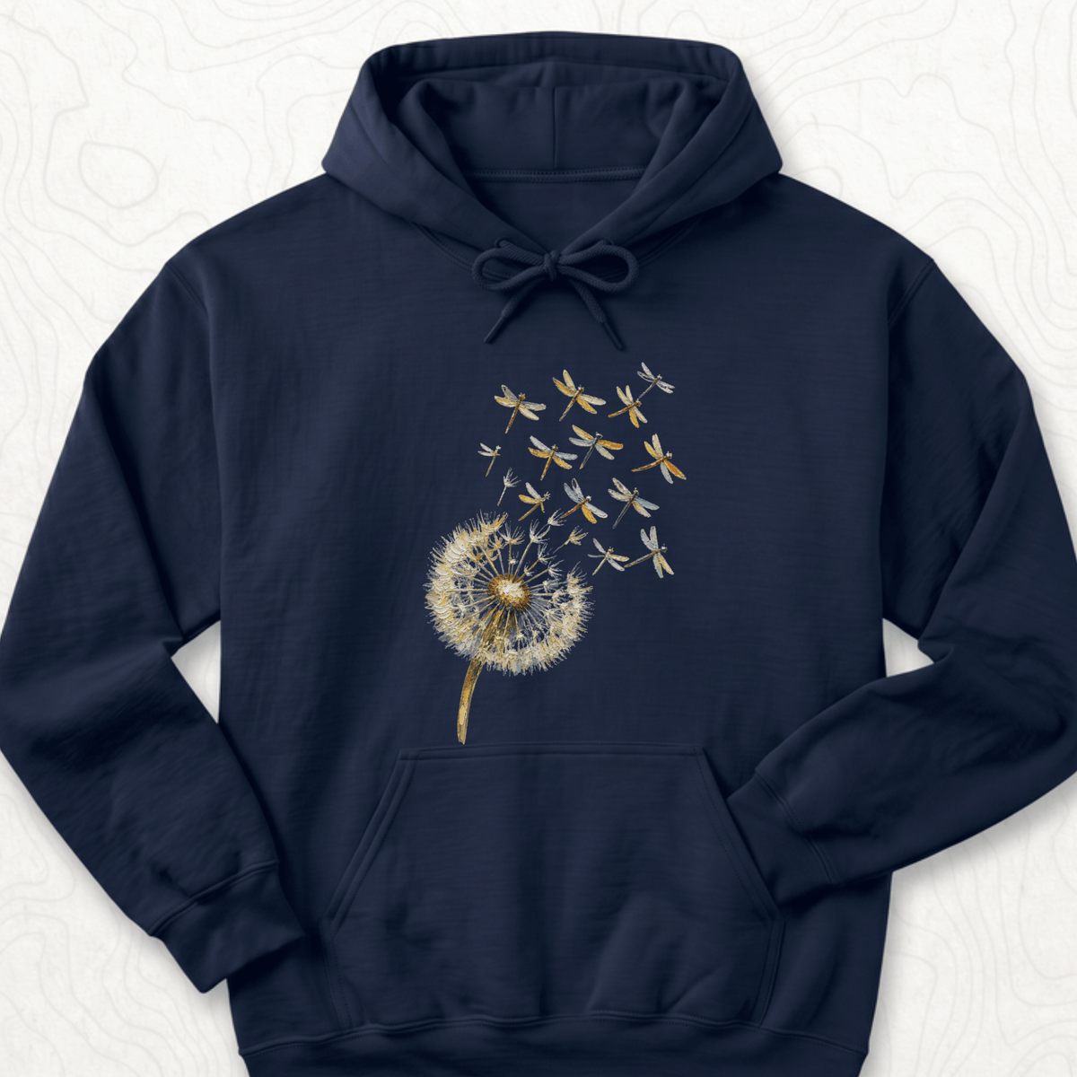Dandelion Dragonflies Hoodie
