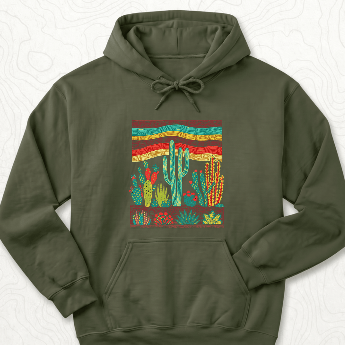 Desert Cactus Hoodie