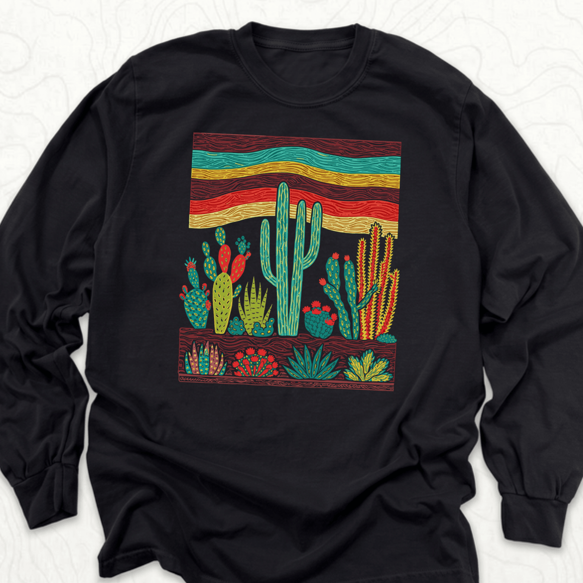 Desert Cactus LS T-shirt