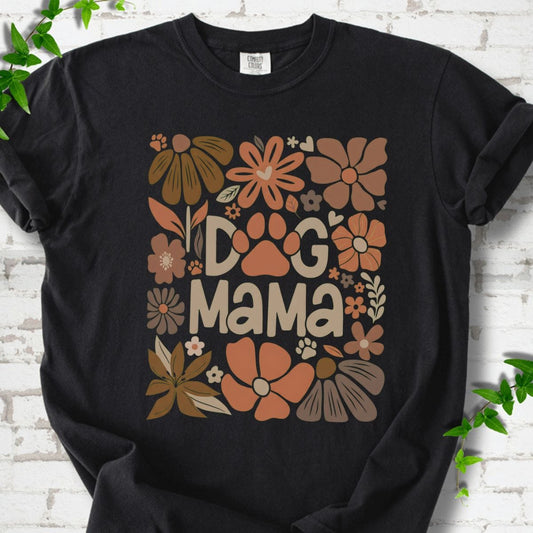 Dog Mama Flowers T-Shirt