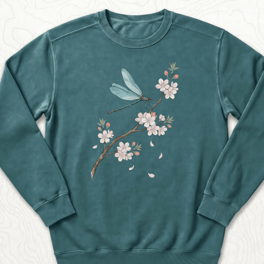 Dragonfly Blossom Sweatshirt