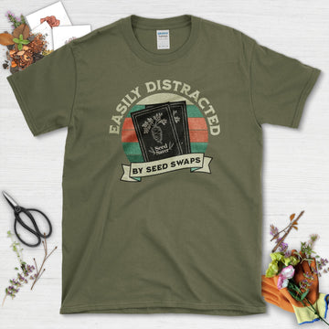 Easily Distracted Seed Swaps T-Shirt