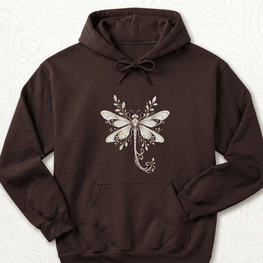 Elegant Dragonfly Hoodie