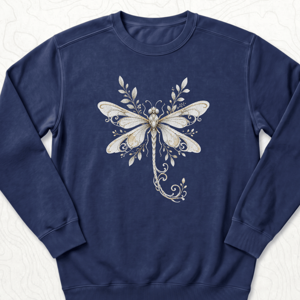 Elegant Dragonfly Sweatshirt