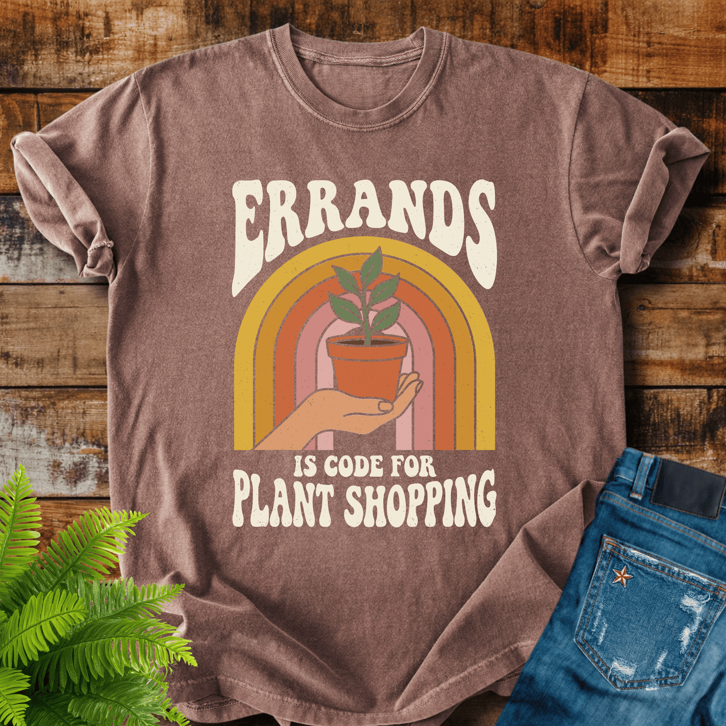 Errands Plant Shopping T-shirt
